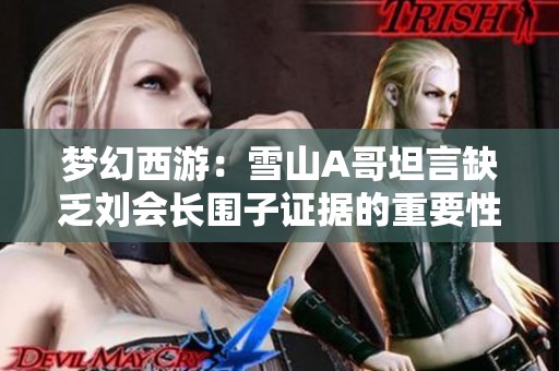 梦幻西游：雪山A哥坦言缺乏刘会长围子证据的重要性