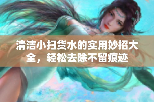 清洁小扫货水的实用妙招大全，轻松去除不留痕迹
