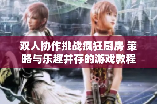 双人协作挑战疯狂厨房 策略与乐趣并存的游戏教程