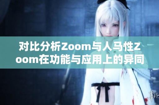 对比分析Zoom与人马性Zoom在功能与应用上的异同