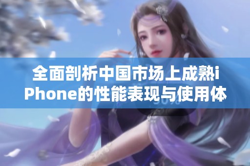 全面剖析中国市场上成熟iPhone的性能表现与使用体验