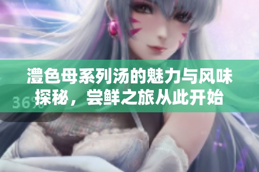 澧色母系列汤的魅力与风味探秘，尝鲜之旅从此开始