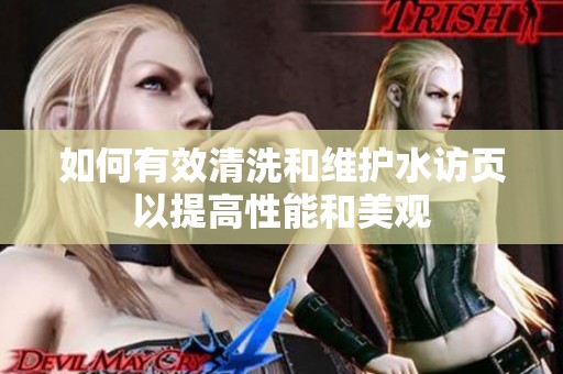 如何有效清洗和维护水访页以提高性能和美观