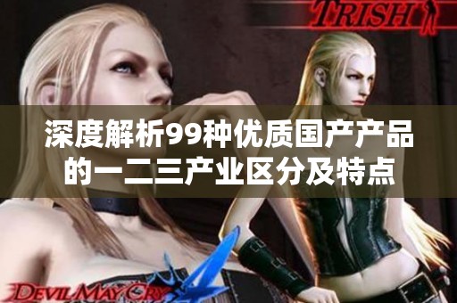 深度解析99种优质国产产品的一二三产业区分及特点