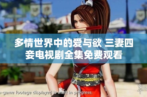 多情世界中的爱与欲 三妻四妾电视剧全集免费观看