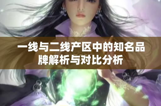 一线与二线产区中的知名品牌解析与对比分析