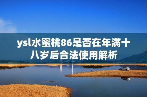 ysl水蜜桃86是否在年满十八岁后合法使用解析