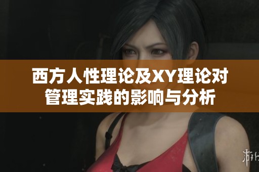 西方人性理论及XY理论对管理实践的影响与分析