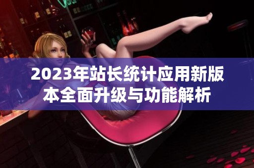 2023年站长统计应用新版本全面升级与功能解析