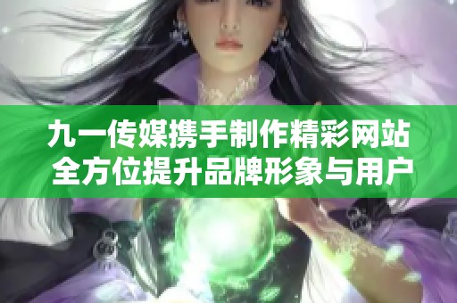 九一传媒携手制作精彩网站 全方位提升品牌形象与用户体验