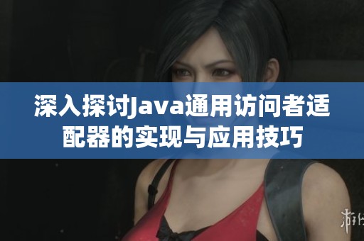 深入探讨Java通用访问者适配器的实现与应用技巧
