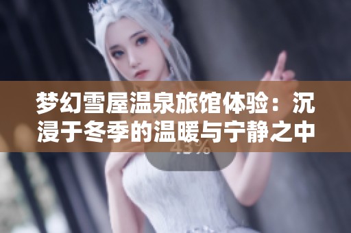 梦幻雪屋温泉旅馆体验：沉浸于冬季的温暖与宁静之中