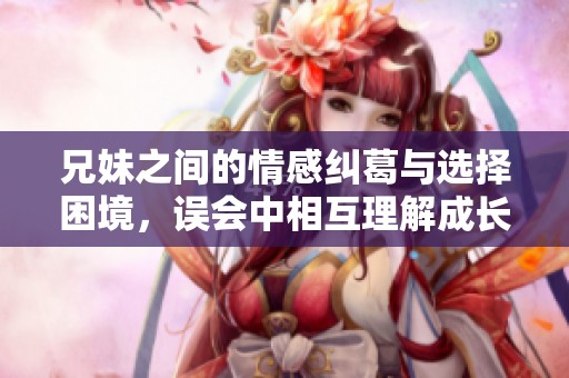 兄妹之间的情感纠葛与选择困境，误会中相互理解成长