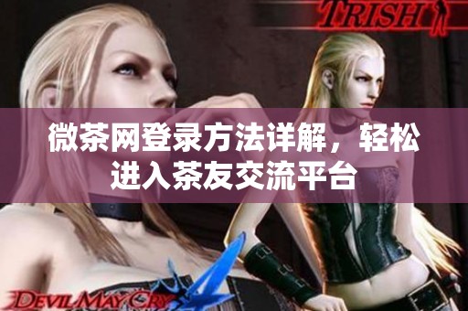 微茶网登录方法详解，轻松进入茶友交流平台