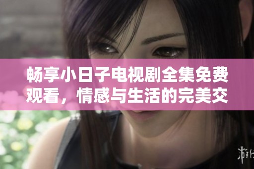 畅享小日子电视剧全集免费观看，情感与生活的完美交织