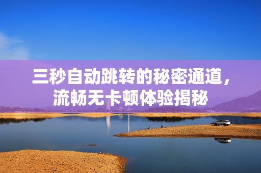 三秒自动跳转的秘密通道，流畅无卡顿体验揭秘