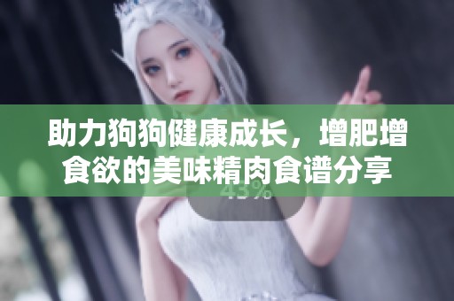 助力狗狗健康成长，增肥增食欲的美味精肉食谱分享