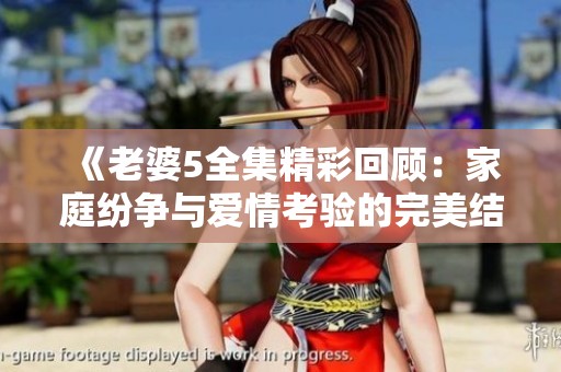 《老婆5全集精彩回顾：家庭纷争与爱情考验的完美结合》