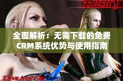 全面解析：无需下载的免费CRM系统优势与使用指南