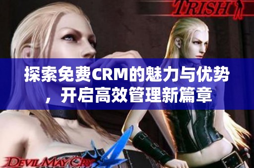 探索免费CRM的魅力与优势，开启高效管理新篇章