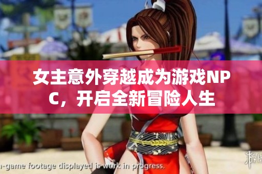 女主意外穿越成为游戏NPC，开启全新冒险人生