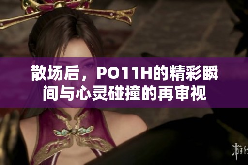 散场后，PO11H的精彩瞬间与心灵碰撞的再审视