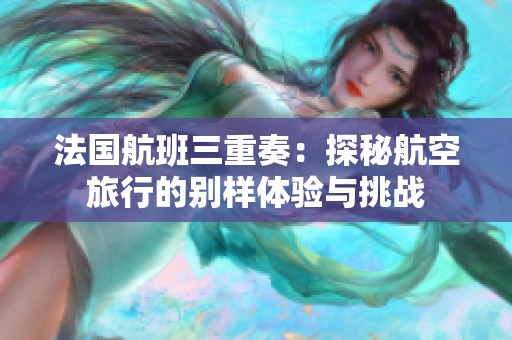 法国航班三重奏：探秘航空旅行的别样体验与挑战