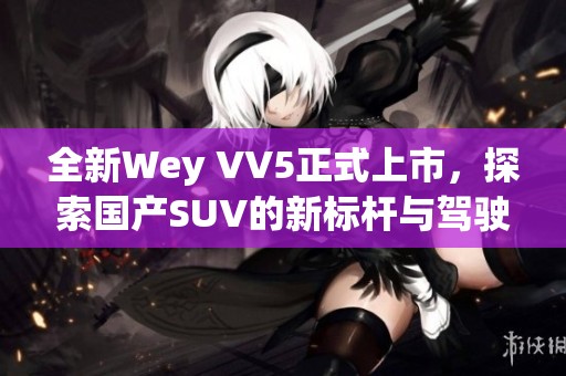 全新Wey VV5正式上市，探索国产SUV的新标杆与驾驶体验