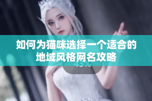 如何为猫咪选择一个适合的地域风格网名攻略