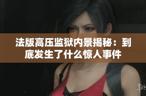 法版高压监狱内景揭秘：到底发生了什么惊人事件