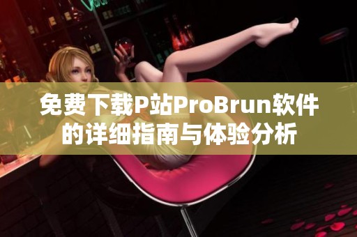 免费下载P站ProBrun软件的详细指南与体验分析