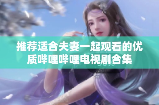 推荐适合夫妻一起观看的优质哔哩哔哩电视剧合集