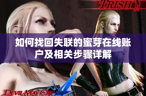 如何找回失联的蜜芽在线账户及相关步骤详解