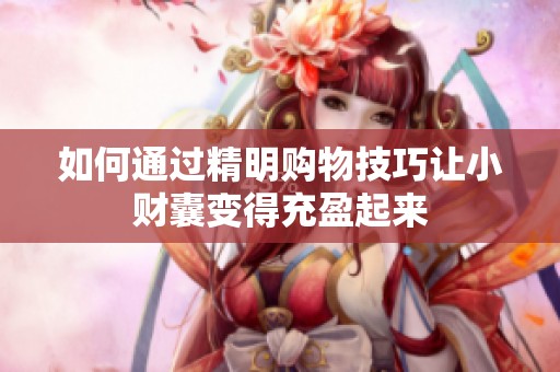 如何通过精明购物技巧让小财囊变得充盈起来