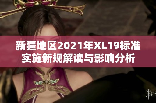 新疆地区2021年XL19标准实施新规解读与影响分析
