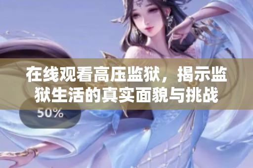 在线观看高压监狱，揭示监狱生活的真实面貌与挑战