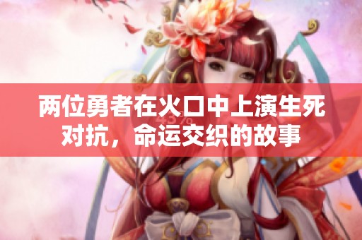 两位勇者在火口中上演生死对抗，命运交织的故事
