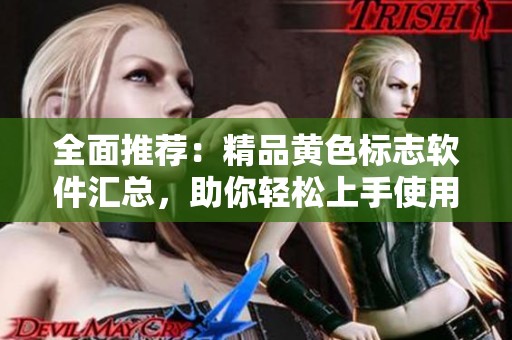 全面推荐：精品黄色标志软件汇总，助你轻松上手使用