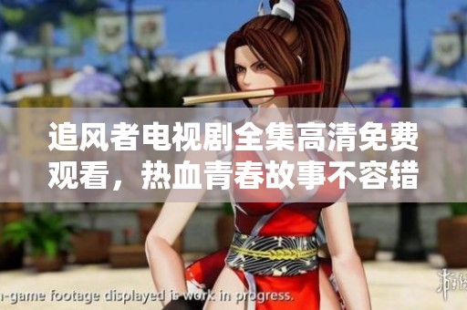 追风者电视剧全集高清免费观看，热血青春故事不容错过
