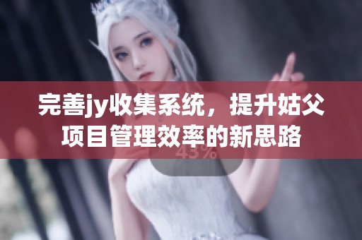 完善jy收集系统，提升姑父项目管理效率的新思路