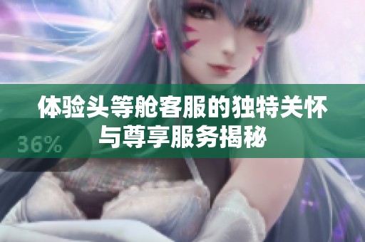 体验头等舱客服的独特关怀与尊享服务揭秘