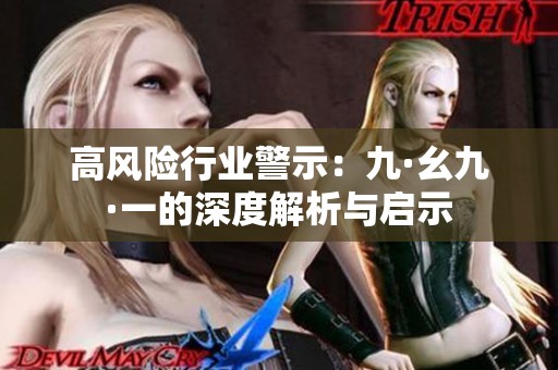 高风险行业警示：九·幺九·一的深度解析与启示