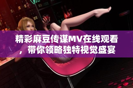 精彩麻豆传谋MV在线观看，带你领略独特视觉盛宴