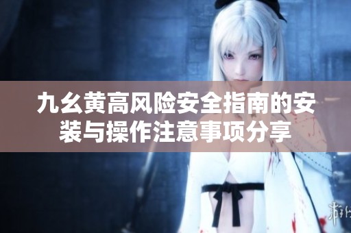九幺黄高风险安全指南的安装与操作注意事项分享