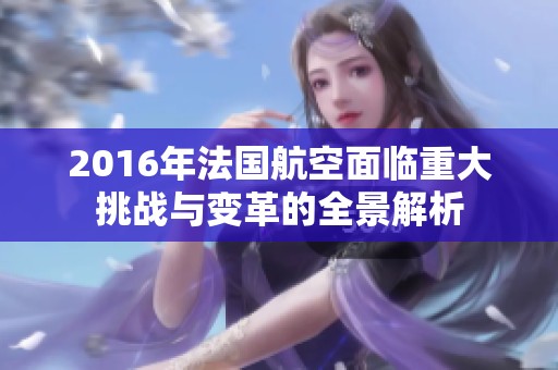 2016年法国航空面临重大挑战与变革的全景解析
