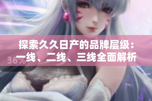 探索久久日产的品牌层级：一线、二线、三线全面解析