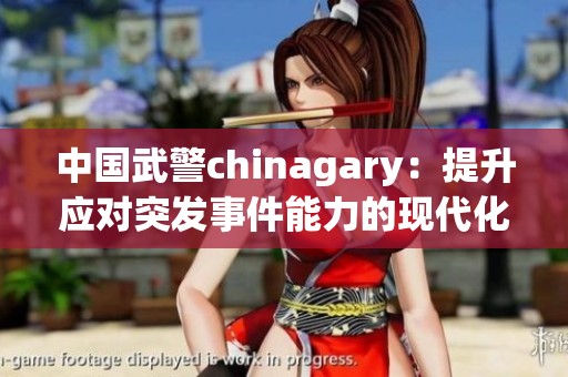 中国武警chinagary：提升应对突发事件能力的现代化变革