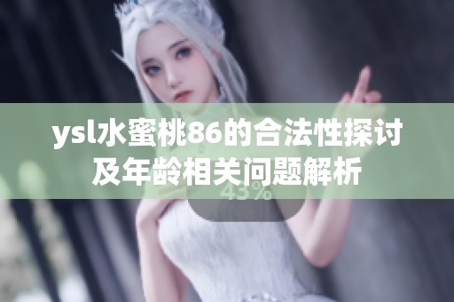 ysl水蜜桃86的合法性探讨及年龄相关问题解析