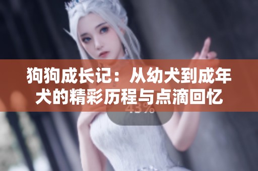 狗狗成长记：从幼犬到成年犬的精彩历程与点滴回忆