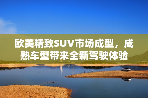 欧美精致SUV市场成型，成熟车型带来全新驾驶体验